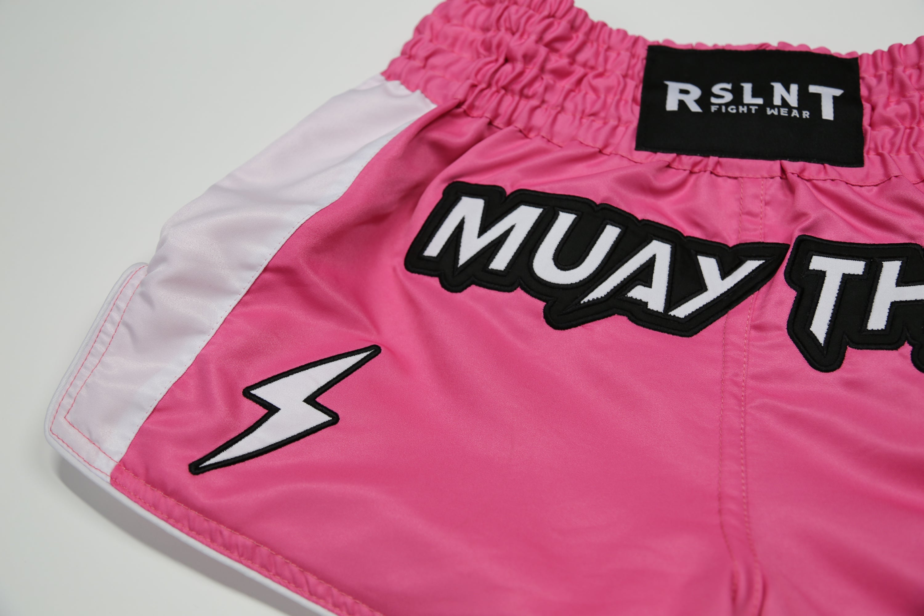 New York Muay Thai Shorts (Blue / Orange / White) – RSLNT Fight Wear