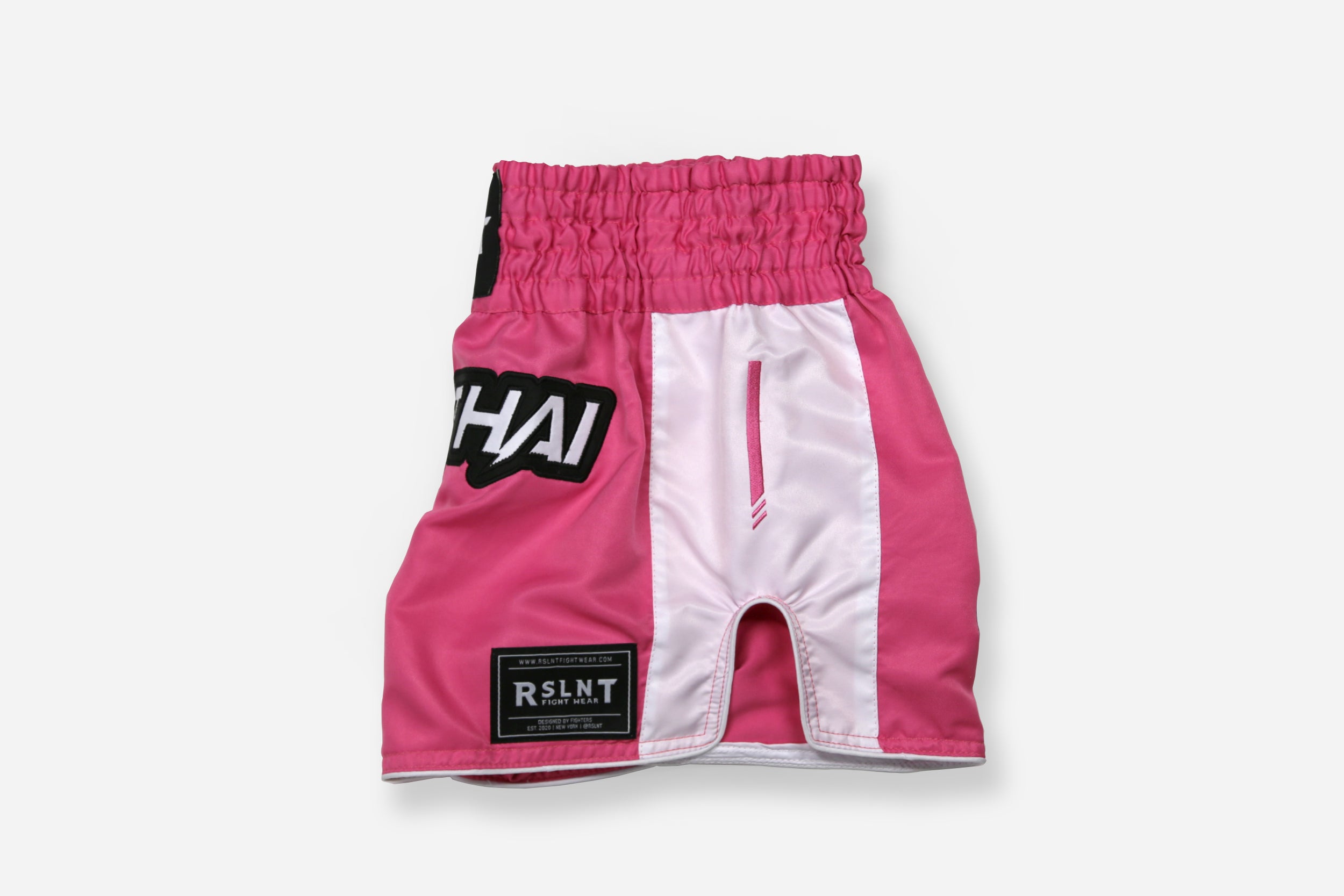 New York Muay Thai Shorts (Blue / Orange / White) – RSLNT Fight Wear